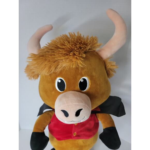 Gemmy International Highland Cow in a Vampire Costume - Picture 2 of 6